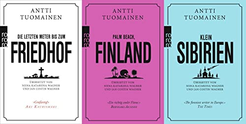 3 skandinavische Krimis von Antti Tuomainen im Set + 1 exklusives Postkartenset